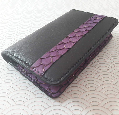 Porte cartes motif poisson