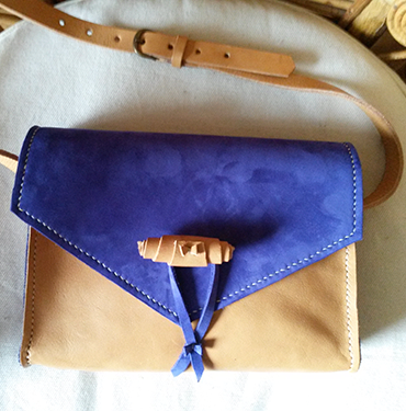 Petit sac bicolore